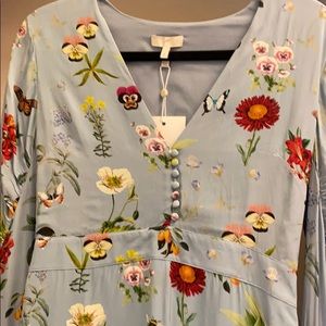 Joie silk size 4 floral dress
